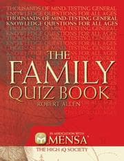 Tapa de Mensa Family Quiz Book