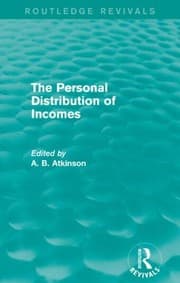 Tapa de The Personal Distribution of Incomes
