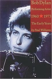 Tapa de Bob Dylan, Performing Artist