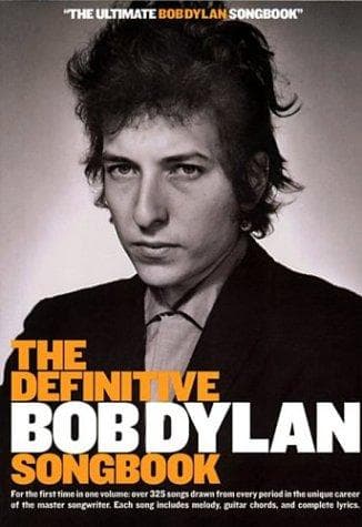 Tapa de Definitive Bob Dylan Songbook - 7X10 Version