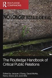 Tapa de The Routledge Handbook of Critical Public Relations