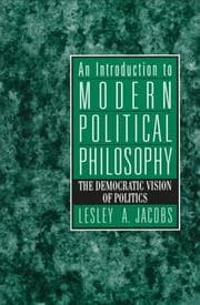 Tapa de An introduction to modern political philosophy