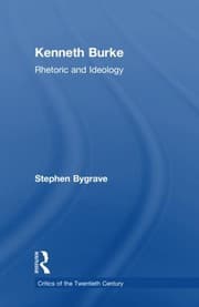 Tapa de Kenneth Burke