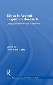 Tapa de Ethics in Applied Linguistics Research