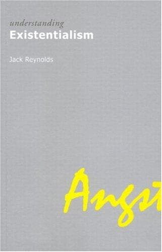 Tapa de Understanding Existentialism (Understanding Movements in Modern Thought)