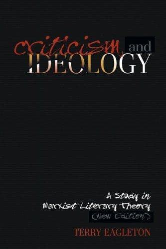 Tapa de Criticism and Ideology
