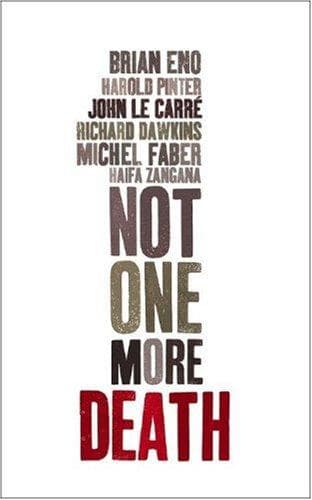 Tapa de Not One More Death
