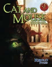 Tapa de Cat & Mouse for 5th Edition