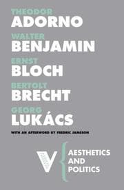 Tapa de Aesthetics and Politics (Radical Thinkers)