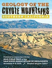 Tapa de Geology of the Coyote Mountains, Southern California