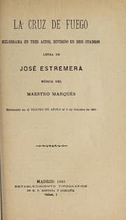 Tapa de La cruz de fuego