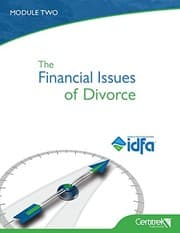 Tapa de The Financial Issues of Divorce