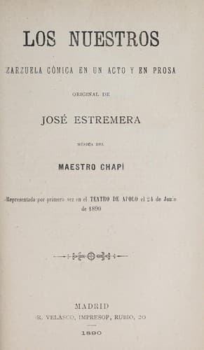 Tapa de Los nuestros