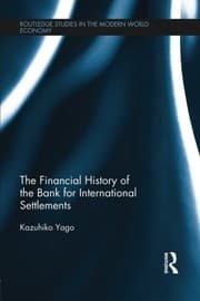 Tapa de The financial history of the Bank for International Settlements