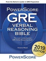 Tapa de The PowerScore GRE Verbal Reasoning Bible