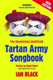Tapa de The (Completely Unofficial) Tartan Army Songbook (Black & White Publishing)