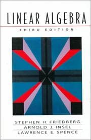 Tapa de Linear algebra