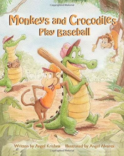Tapa de Monkeys and Crocodiles Play Baseball