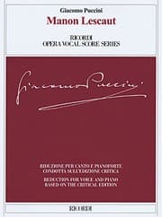 Tapa de Manon Lescaut