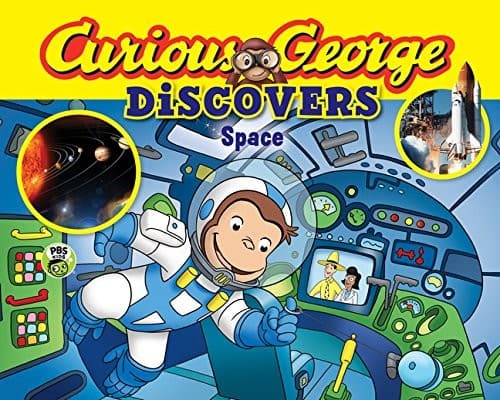 Tapa de Curious George Discovers Space