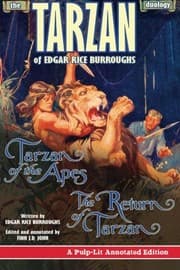 Tapa de The Tarzan Duology of Edgar Rice Burroughs : Tarzan of the Apes and The Return of Tarzan