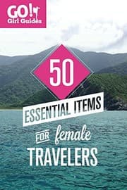 Tapa de 50 Essential Items for Female Travelers