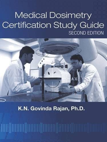 Tapa de Medical Dosimetry Certification Study Guide, Second Edition