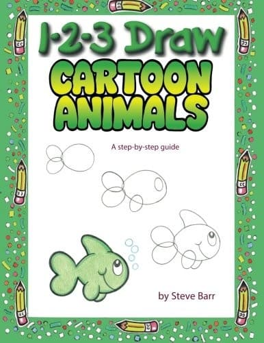 Tapa de 1-2-3 Draw Cartoon Animals