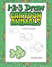 Tapa de 1-2-3 Draw Cartoon Animals