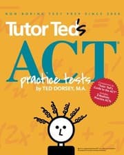 Tapa de Tutor Ted's ACT Practice Tests