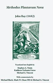 Tapa de Methodus Plantarum Nova, vol. 176 of the Ray Society