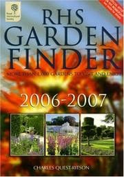 Tapa de RHS Garden Finder 2006-2007