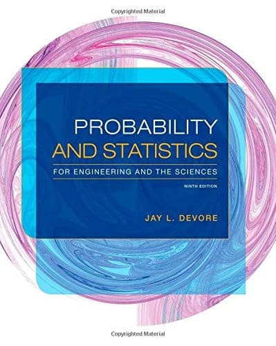 Tapa de Probability and Statistics for Engineering and the Sciences