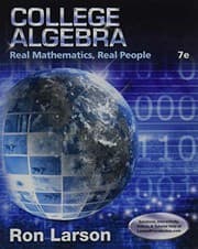 Tapa de College Algebra