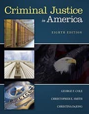 Tapa de Criminal Justice in America