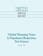 Tapa de 'Global Warming' Scare Is Population Reduction, Not Science
