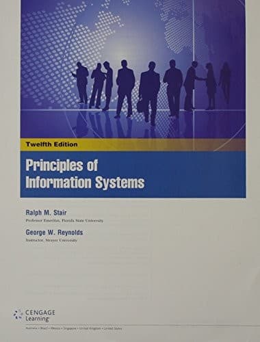 Tapa de Principles of Information Systems, Loose-leaf Version