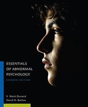 Tapa de Essentials of Abnormal Psychology