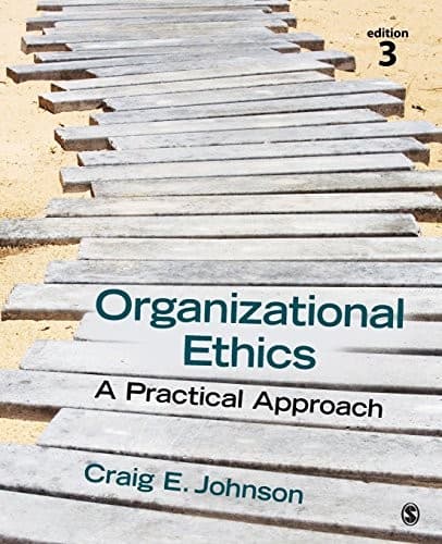 Tapa de Organizational Ethics
