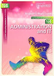 Tapa de Nacional 4 Administración y se guía de estudio