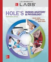 Tapa de Connect with LearnSmart Labs Access Card for Hole's Human Anatomy & Physiology