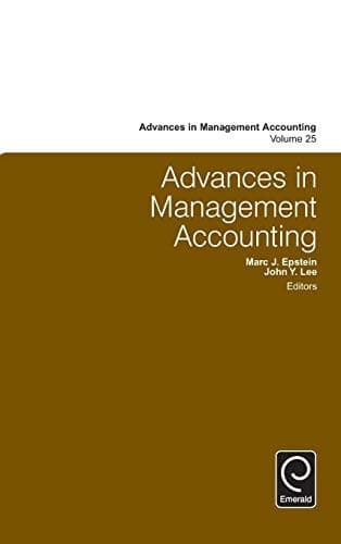 Tapa de Advances in Management Accounting