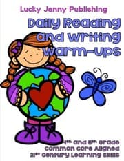 Tapa de Daily Reading and Writing Warm-Ups