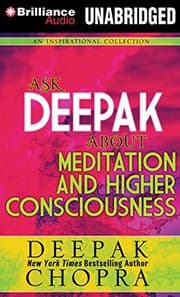 Tapa de Ask Deepak About Meditation & Higher Consciousness