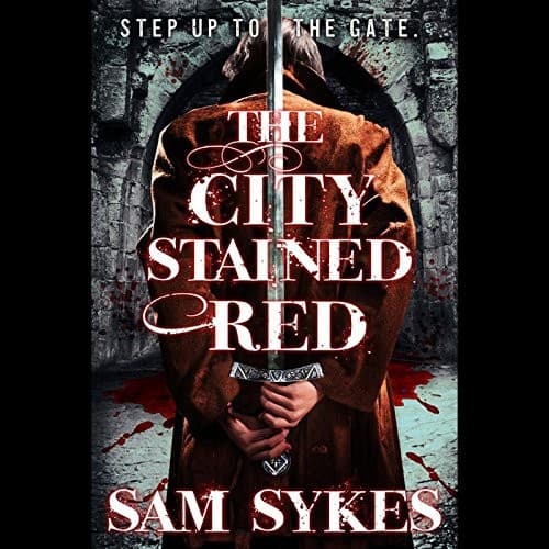 Tapa de The City Stained Red Lib/E