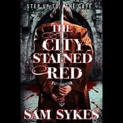 Tapa de The City Stained Red Lib/E