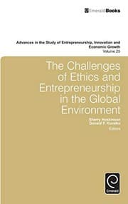 Tapa de The Challenges of Ethics and Entrepreneurship in the Global Environment