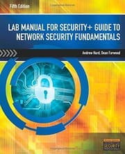 Tapa de Lab Manual for Security+ Guide to Network Security Fundamentals, 5th