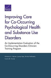 Tapa de Improving Care for Co-Occurring Psychological Health and Substance Use Disorders