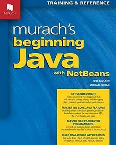 Tapa de Murach's Beginning Java with NetBeans